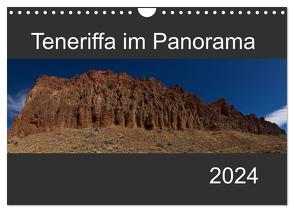 Teneriffa im Panorama (Wandkalender 2024 DIN A4 quer), CALVENDO Monatskalender von Linden,  Paul