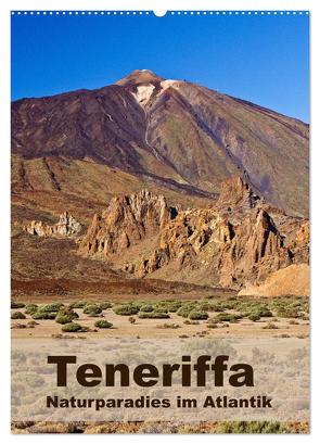 Teneriffa – Naturparadies im Atlantik (Wandkalender 2024 DIN A2 hoch), CALVENDO Monatskalender von Ergler,  Anja