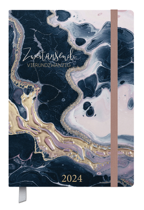 Terminkalender Campus Fluid Art 18 Monate 2024/2025 von Korsch Verlag