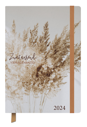 Terminkalender Classic Timer Trockenblumen 2024 von Korsch Verlag