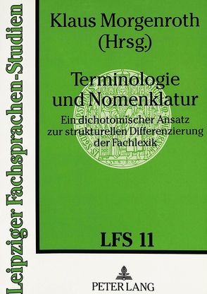 Terminologie und Nomenklatur von Morgenroth,  Klaus