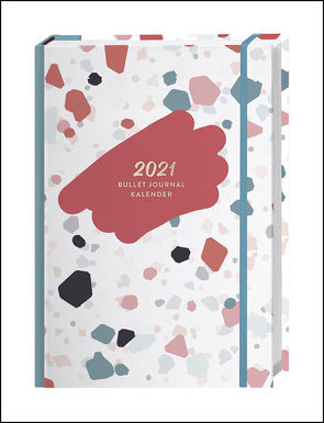 Terrazzo Bullet Journal A5 Kalender 2021 von Heye