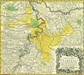 Territorium Seculare Episcopatus Spirensis una cum terris adiacentibus ex delineationibus Bloedneri architecti militaris Würtembergici desumtum et exhibitum hac nova mappa Geographica von Hassler,  Dieter