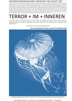 TERROR + VIER + ABHANDLUNGEN / EINE (ZWEITE) ABHANDLUNG ÜBER „VERFASSUNG“ UND „SCHUTZ“ ‚VOR‘ TERROR + IM + INNEREN (III v IV) von CONSTITUTION,  SOUL, Faust,  C. M.