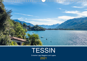 Tessin, zwischen Lago Maggiore und Lugano (Wandkalender 2021 DIN A3 quer) von custompix.de