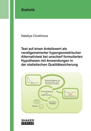 Test auf einen Anteilswert als verallgemeinerter hypergeometrischer Alternativtest bei unscharf formulierten Hypothesen mit Anwendungen in der statistischen Qualitätssicherung von Chukhrova,  Nataliya