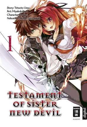 Testament of Sister new Devil 01 von Miyakokasiwa, Okuma,  Nekosuke, Steinle,  Christine, Uesu,  Tetsuto