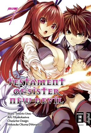 Testament of Sister New Devil 07 von Miyakokasiwa, Okuma,  Nekosuke, Steinle,  Christine, Uesu,  Tetsuto