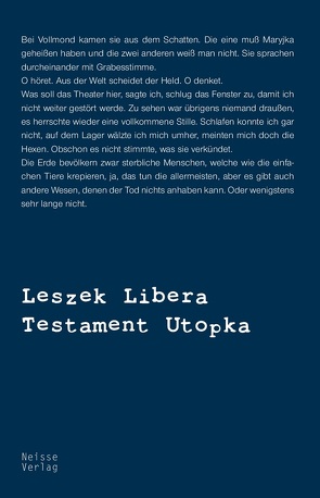 Testament Utopka von Libera,  Leszek