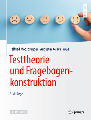 Testtheorie und Fragebogenkonstruktion von Kelava,  Augustin, Moosbrugger,  Helfried