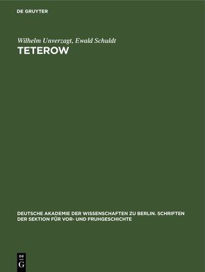Teterow von Schuldt,  Ewald, Unverzagt,  Wilhelm