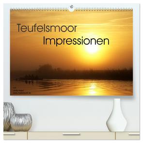 Teufelsmoor Impressionen (hochwertiger Premium Wandkalender 2024 DIN A2 quer), Kunstdruck in Hochglanz von Adam,  Ulrike