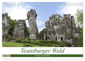 Teutoburger Wald – Natur und Kultur (Tischkalender 2024 DIN A5 quer), CALVENDO Monatskalender von Becker,  Thomas