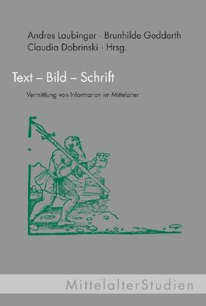 Text-Bild-Schrift von Dobrinski,  Claudia, Gedderth,  Brunhilde, Laubinger,  Andres