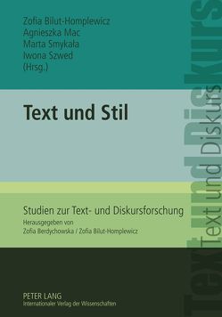 Text und Stil von Bilut-Homplewicz,  Zofia, Mac,  Agnieszka, Smykala,  Marta, Szwed,  Iwona