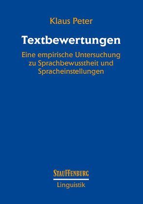 Textbewertungen von Peter,  Klaus