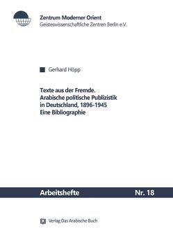 Texte aus der Fremde von Höpp,  Gerhard