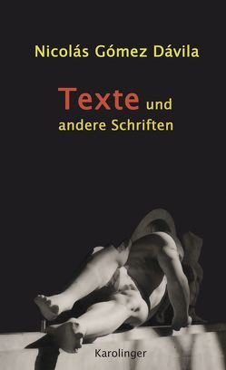 TEXTE UND ANDERE SCHRIFTEN von Dávila,  Nicolas Gómez