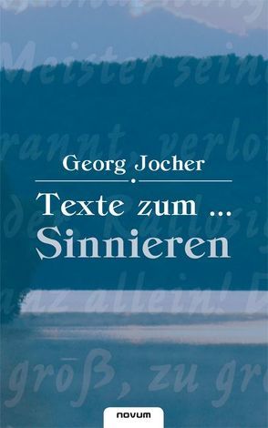 Texte zum… von Jocher,  Georg