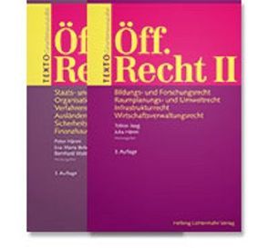 TEXTO Öff. Recht I + II von Belser,  Eva Maria, Hänni,  Julia, Hänni,  Peter, Jaag,  Tobias, Waldmann,  Bernhard