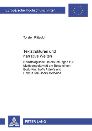 Textstrukturen und narrative Welten von Pätzold,  Torsten