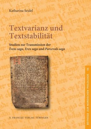 Textvarianz und Textstabilität von Seidel,  Katharina