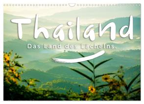 Thailand – Das Land des Lächelns. (Wandkalender 2024 DIN A3 quer), CALVENDO Monatskalender von Monkey,  Happy