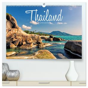 Thailand Impressionen (hochwertiger Premium Wandkalender 2024 DIN A2 quer), Kunstdruck in Hochglanz von Becker,  Stefan