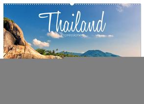 Thailand Impressionen (Wandkalender 2024 DIN A2 quer), CALVENDO Monatskalender von Becker,  Stefan