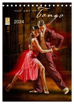 The Art Of Tango (Tischkalender 2024 DIN A5 hoch), CALVENDO Monatskalender von Pohl,  Michael