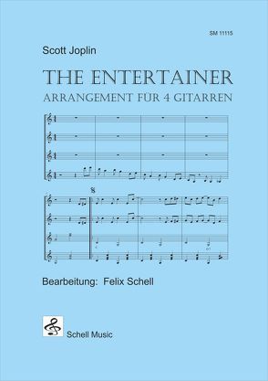 The Entertainer (Scott Joplin) von Joplin,  Scott, Schell,  Felix