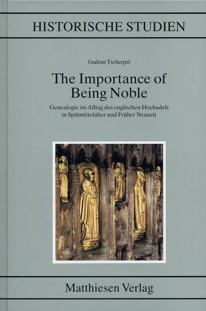 The Importance of Being Noble von Tscherpel,  Gudrun