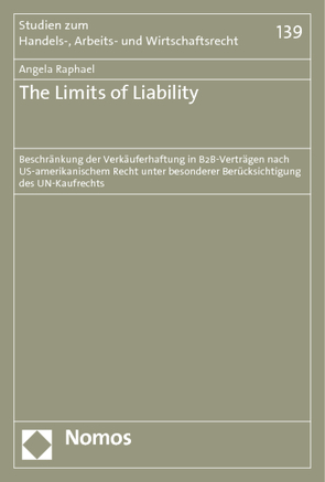 The Limits of Liability von Raphael,  Angela