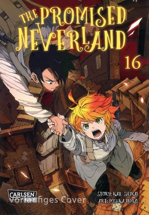 The Promised Neverland 16 von Demizu,  Posuka, Shirai,  Kaiu, Steggewentz,  Luise