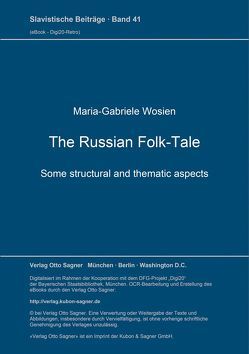 The Russian Folk-Tale von Wosien,  Maria-Gabriele