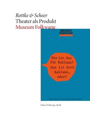 Theater als Produkt von Rottke,  Helmut, Scheer,  Reinhold