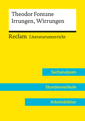 Theodor Fontane: Irrungen, Wirrungen (Lehrerband) von Borcherding,  Wilhelm