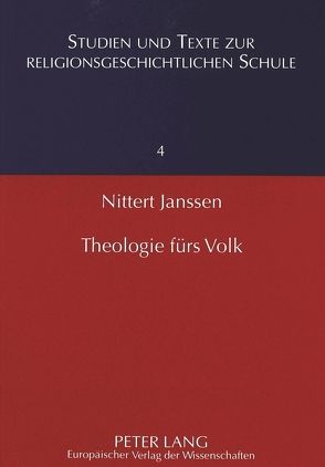 Theologie fürs Volk von Janssen,  Nittert