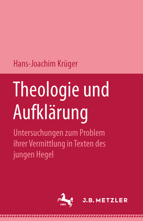 Theologie und Aufklärung von Krüger,  Hans-Joachim