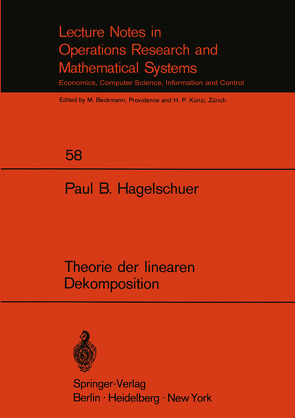 Theorie der linearen Dekomposition von Hagelschuer,  Paul B.