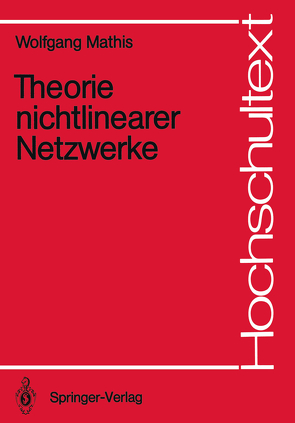 Theorie nichtlinearer Netzwerke von Mathis,  Wolfgang