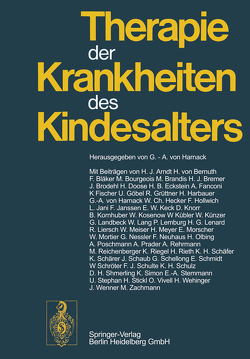 Therapie der Krankheiten des Kindesalters von Harnack,  G.-A.v.