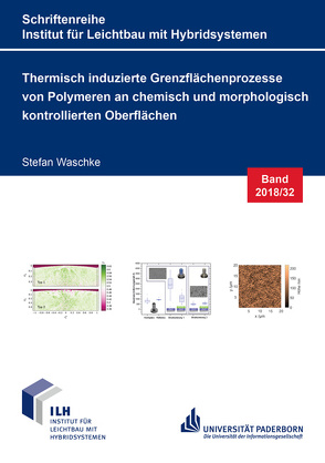 Thermisch induzierte Grenzflächenprozesse von Polymeren an chemisch und morphologisch kontrollierten Oberflächen von Waschke,  Stefan