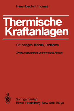 Thermische Kraftanlagen von Thomas,  H.-J.