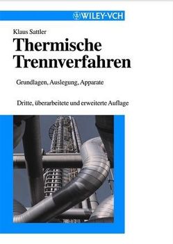 Thermische Trennverfahren von Sattler,  Klaus