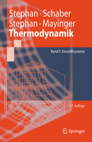 Thermodynamik von Mayinger,  Franz, Schaber,  Karlheinz, Stephan,  Karl, Stephan,  Peter