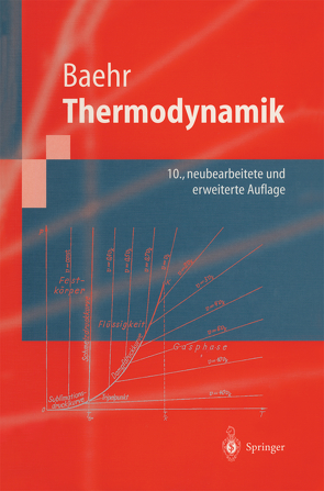 Thermodynamik von Baehr,  Hans Dieter