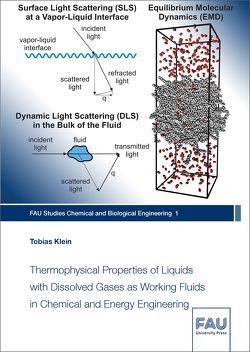 Thermophysical Properties of Liquids with Dissolved Gases as Working Fluids in Chemical and Energy Engineering von Klein,  Tobias