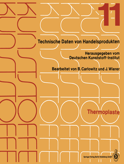 Thermoplaste von Carlowitz,  Bodo, Wierer,  Jutta