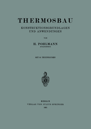 Thermosbau von Pohlmann,  H.